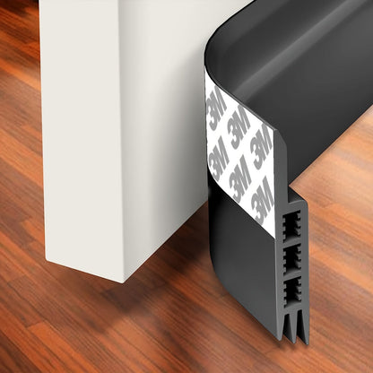 Draft Stopper för Dörr - Silikon Dörrsvep med Stark Adhesiv och Ljudisolering