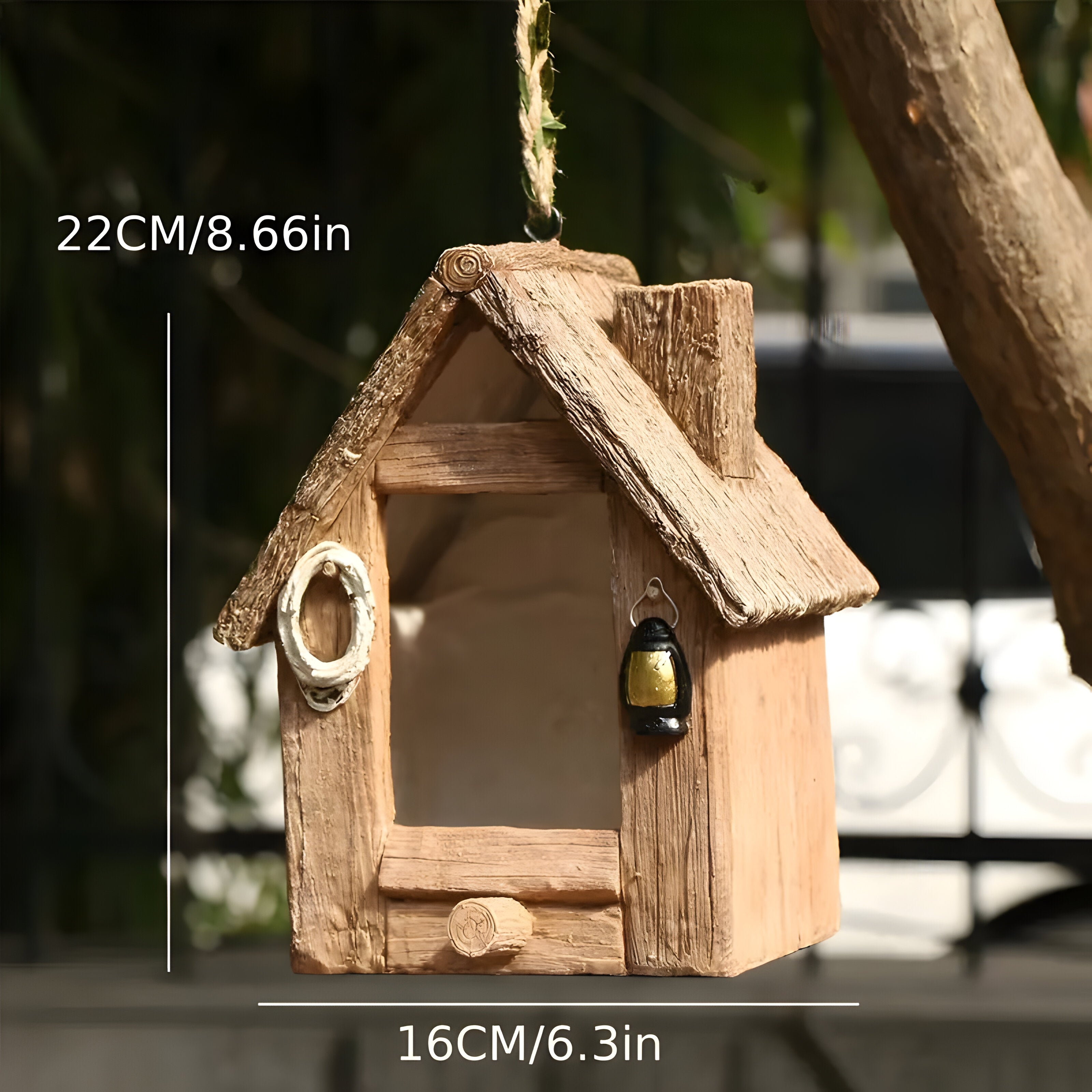 FeatherHaven Nest - Kreativt Hängande Fågelbo