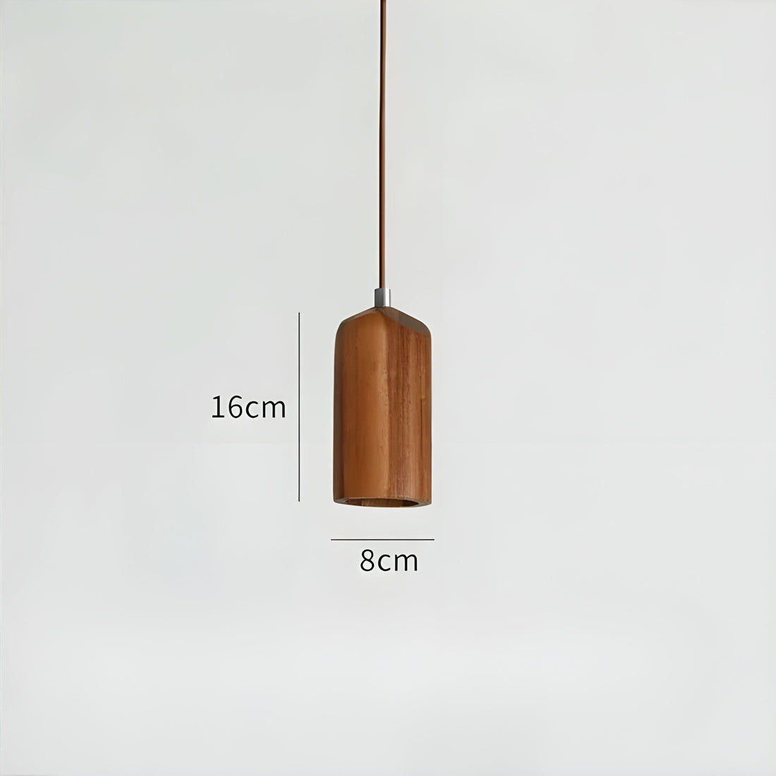 LuxeTrail Light - Skandinavisk Trä Pendellampa