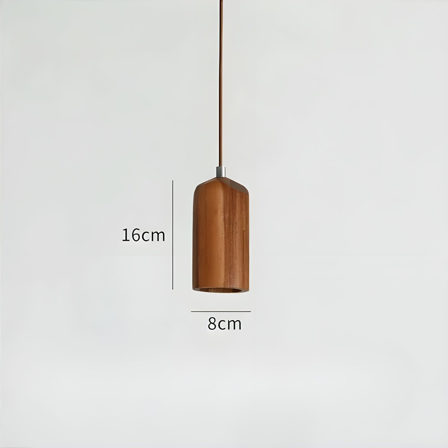 LuxeTrail Light - Skandinavisk Trä Pendellampa
