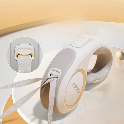 Hundsele med utdragbart mjukt grepphandtag