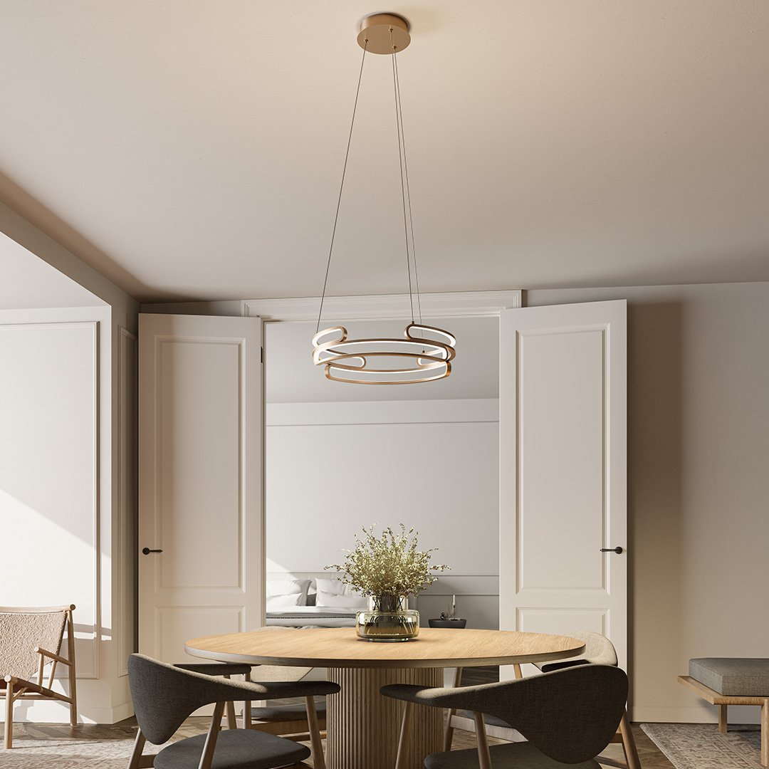 Metalis - Elegant Taklampa i Metall