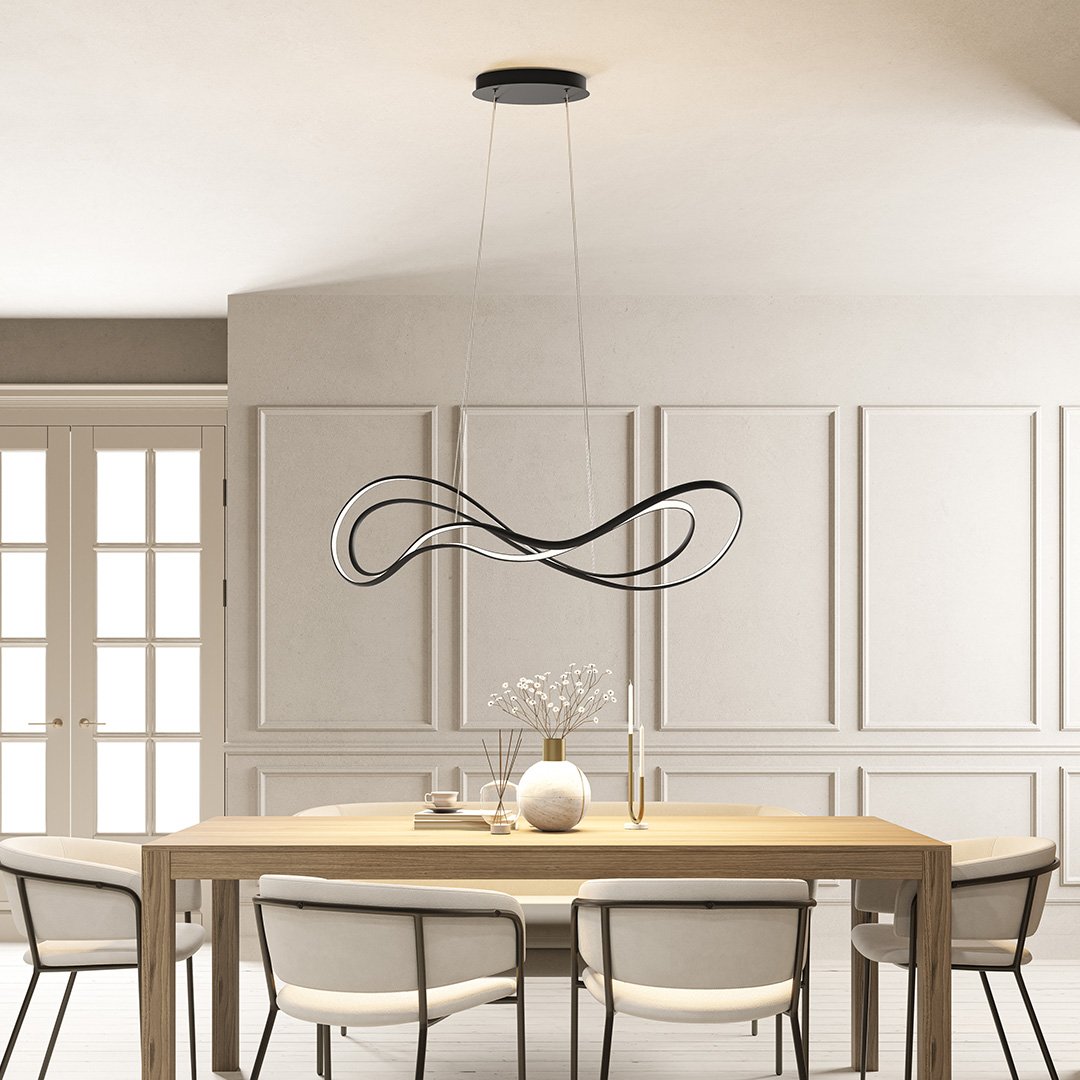 LumaPrime - Dimbar LED Taklampa med Varmt Ljus