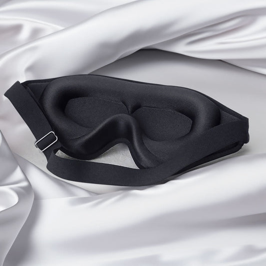 Carvallo – Lyxig 3D Memory Foam Sömnmask för Ultimat Mörker och Komfort