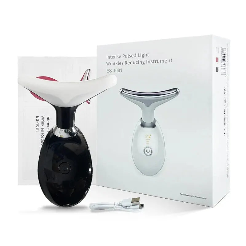 LED Ansikte &amp; Nacke Lyftande Massager