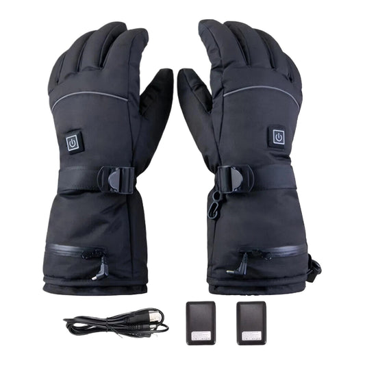 Unisex Värmehandskar - Uppladdningsbara & Touchscreenvänliga (Batterier ingår)