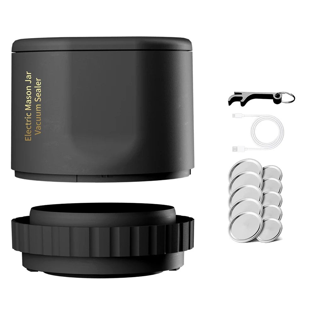 Elektrisk Mason Jar Vakuumförsegling