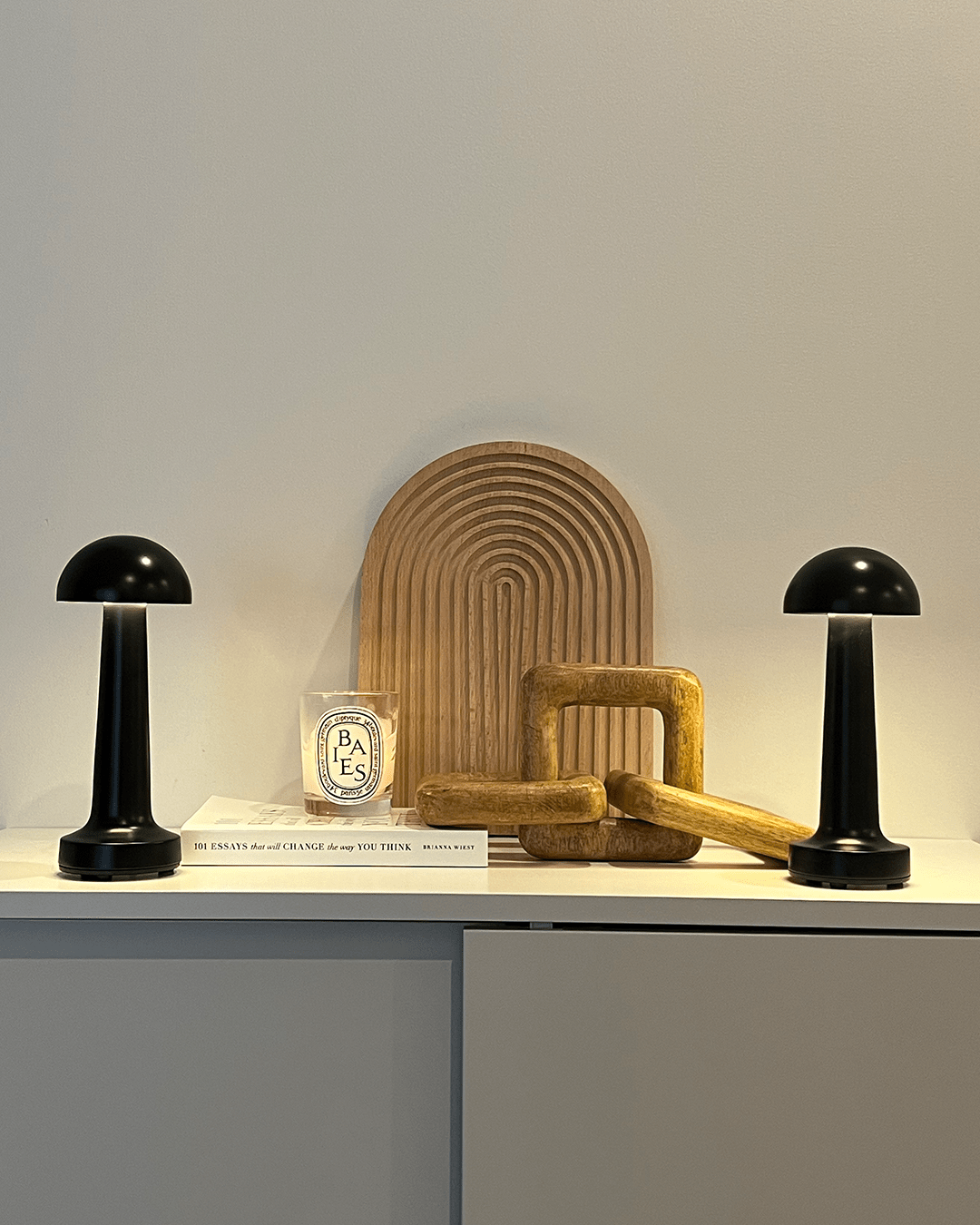 Mantar bordslampa