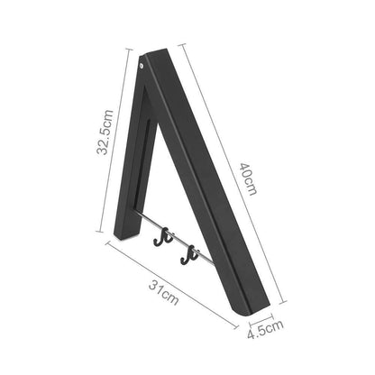 Carvallo - Hopfällbar torkställning för kläder på väggen