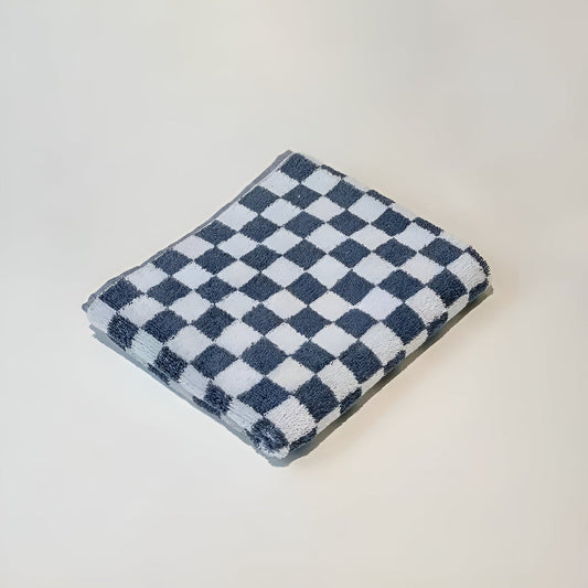 Retro Checkmate Bomull Handduk