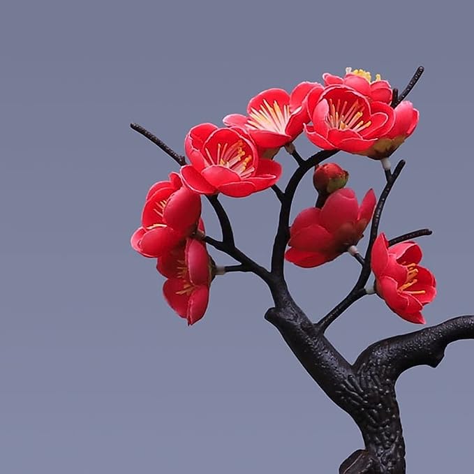 Zen Blossom Water Vase - Lugn Bonsai Dekoration med Fontän