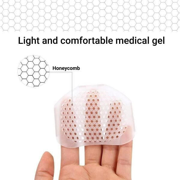 Royaleva Andningsbara Metatarsal Kuddar - Set om 2 för Komfort