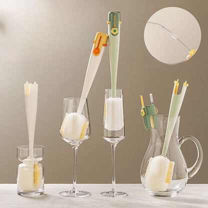 Praktisk 5i1 flaskrengörare