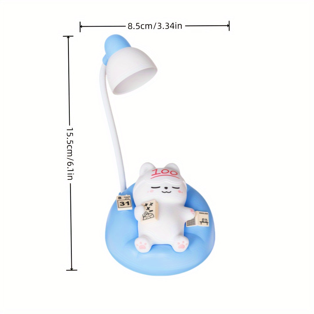 SleepyKitten - USB Laddningsbar LED Katt Nattlampa