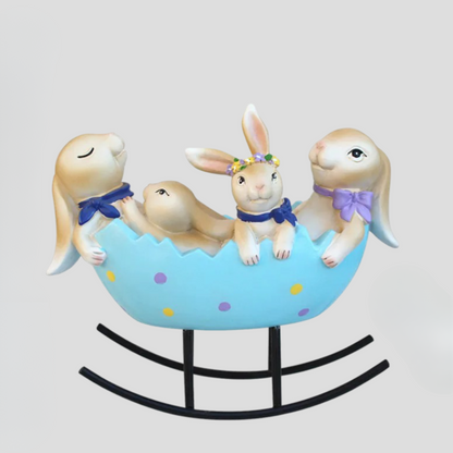 BunnyCharm Ornament - Påskhare Konstharts Ornament