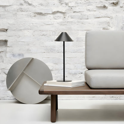 Palori - Minimalistisk dimbar touch-bordslampa - vattentät och uppladdningsbar ljusfärg