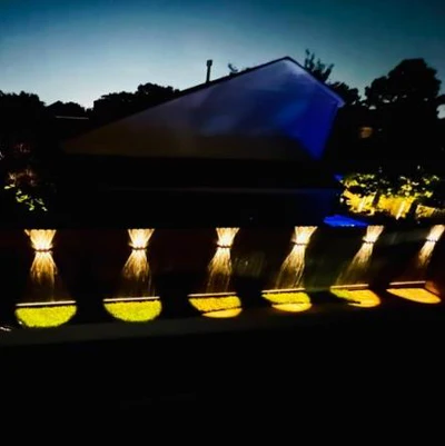 Up & Down Solär Utomhus Vägglampa