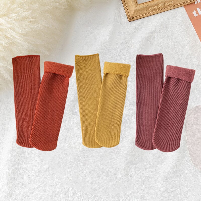 Carvallo | CloudWarm - Vinterstrumpor i mjuk sammet med förtjockning