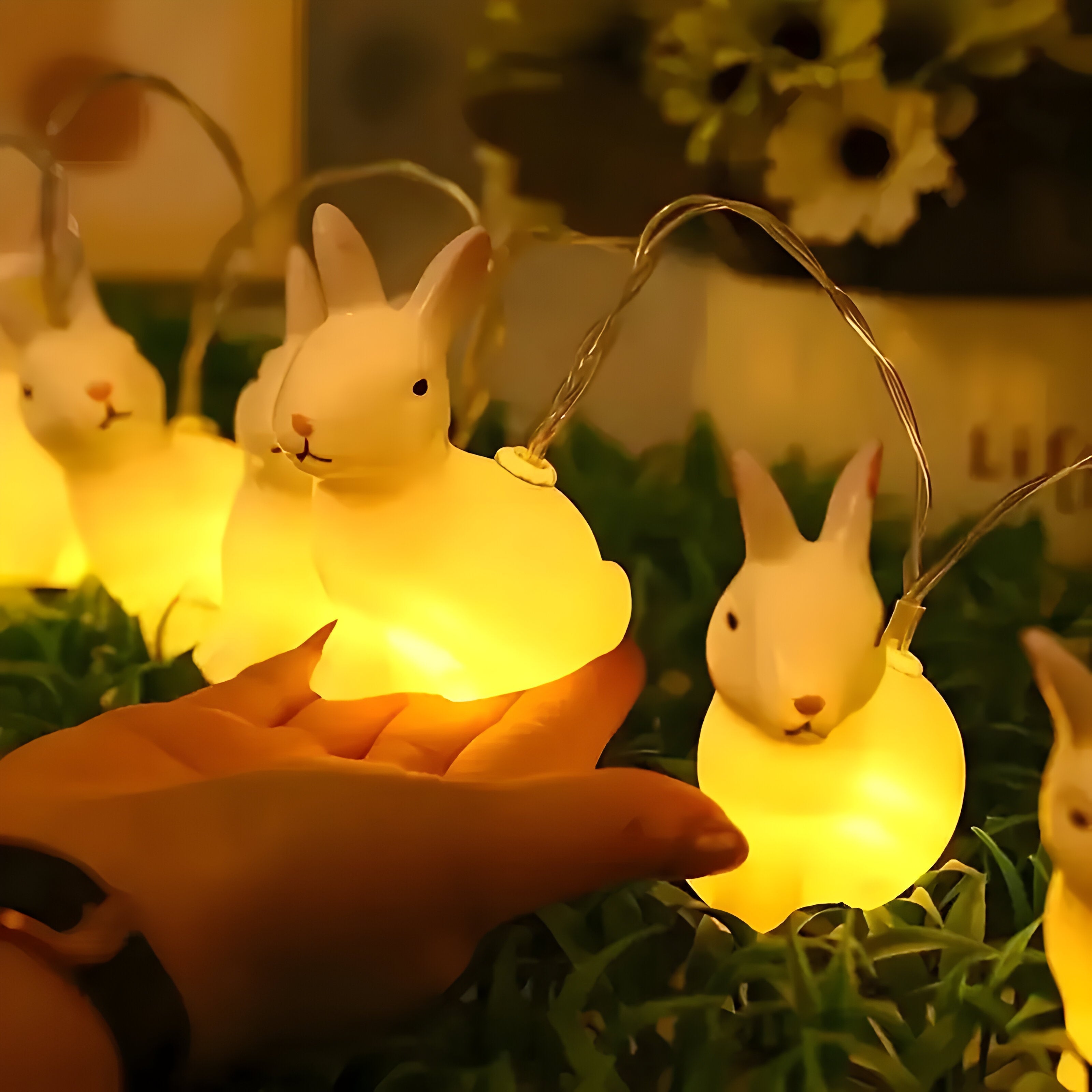 LumiRabbit Light - Vintage-stil LED-kanin kette ljus