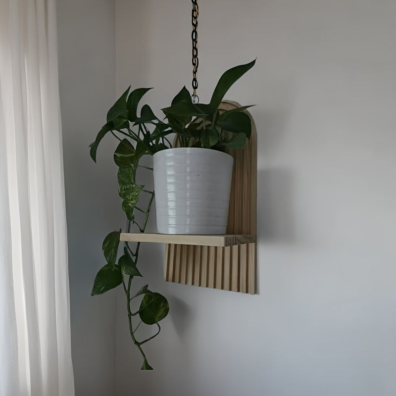 Boho Rainbow Vägghylla - Stilfull Förvaring för Alla Rum