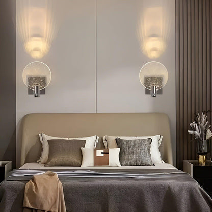 RadianceCrystal Light – Justerbar Lyxig Kristall Vägglampa