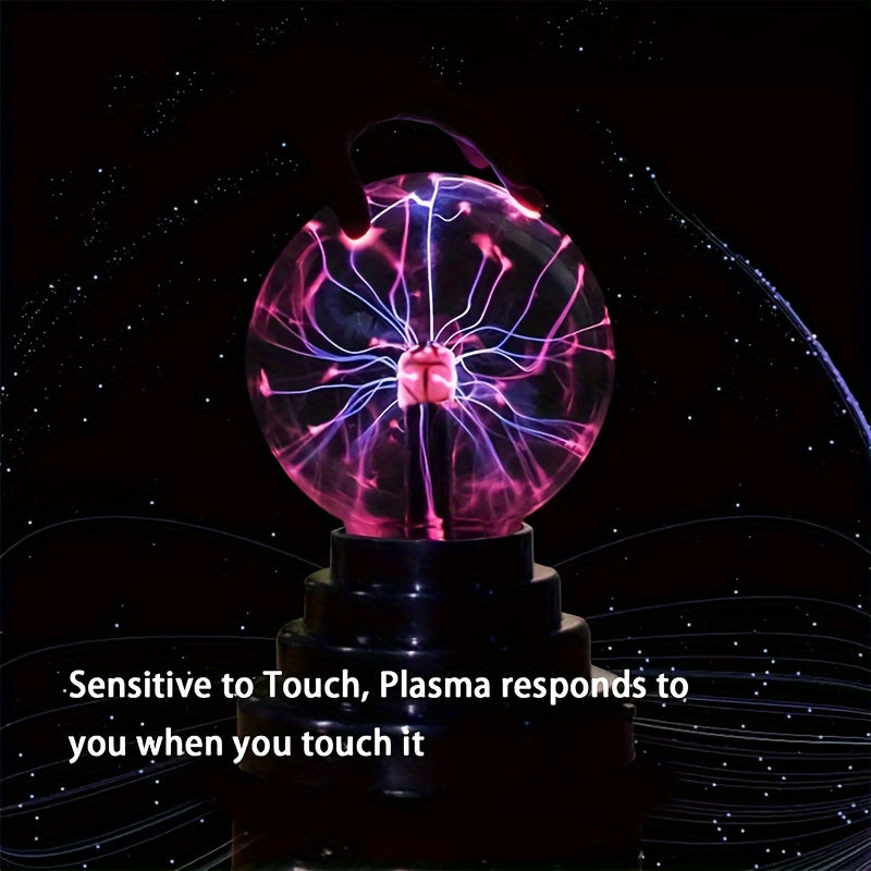 PlasmaGlow - Magisk Interaktiv Plasmakula med USB