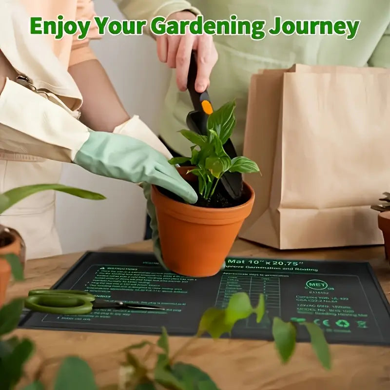 Värmematta för växtplantor – Temperaturreglering för snabbare groning och tillväxt