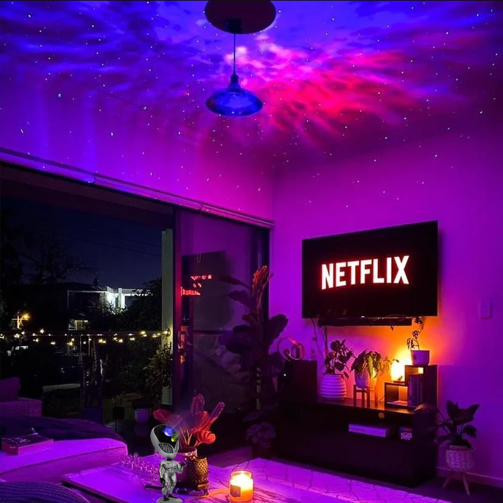 NebulaBeams - Alien Star projektor för förtrollande galaxutsikter