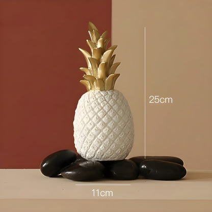 PineGlow Decor - Dekorativ Ananas-Ananas-Vardagsrumsdekor
