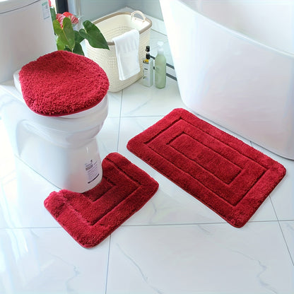 3-delars Ultra-Fine Fiber Badruggsset – Snabbtorkande och Absorberande