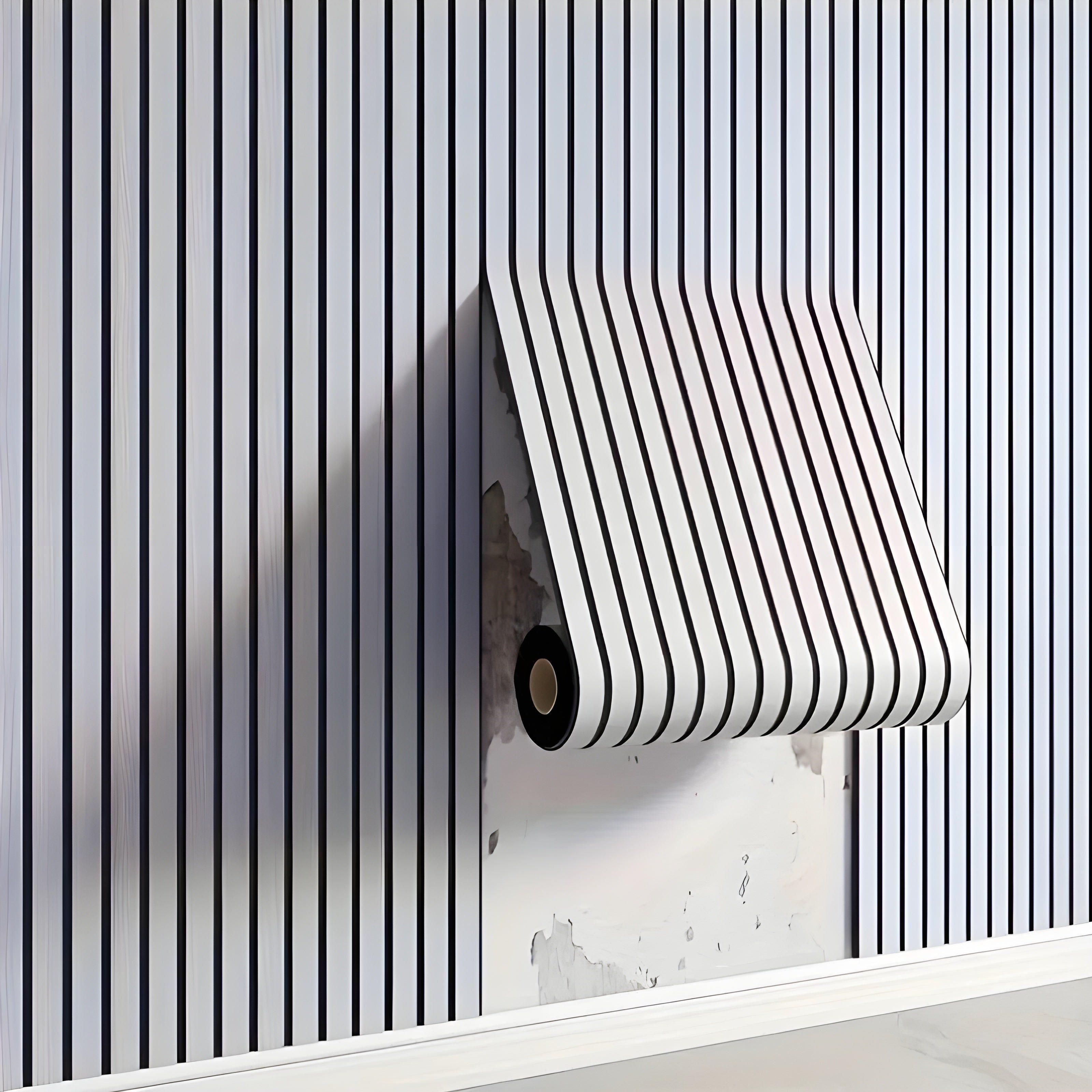 StickGrid Tapet - Moderna 3D Väggpaneler Självhäftande Tapet