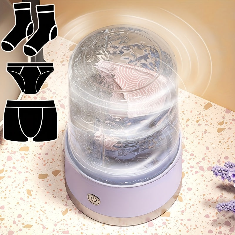 Mini tvättmaskin för resor och camping