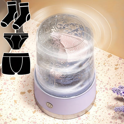 Mini tvättmaskin för resor och camping