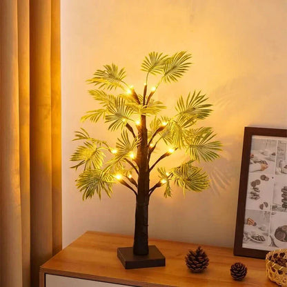 Tropiska palmblad LED-lampor