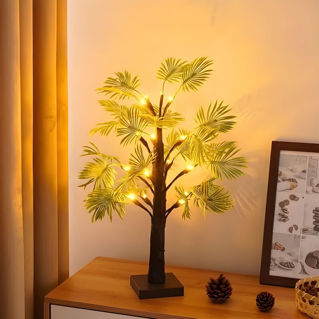 PalmSparkle Lights - Jul LED Palm Dekoration Ljus