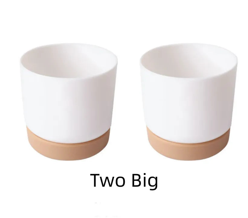 Självbevattnande blomkruka för orkidéer och växter – Plastplanteringskärl