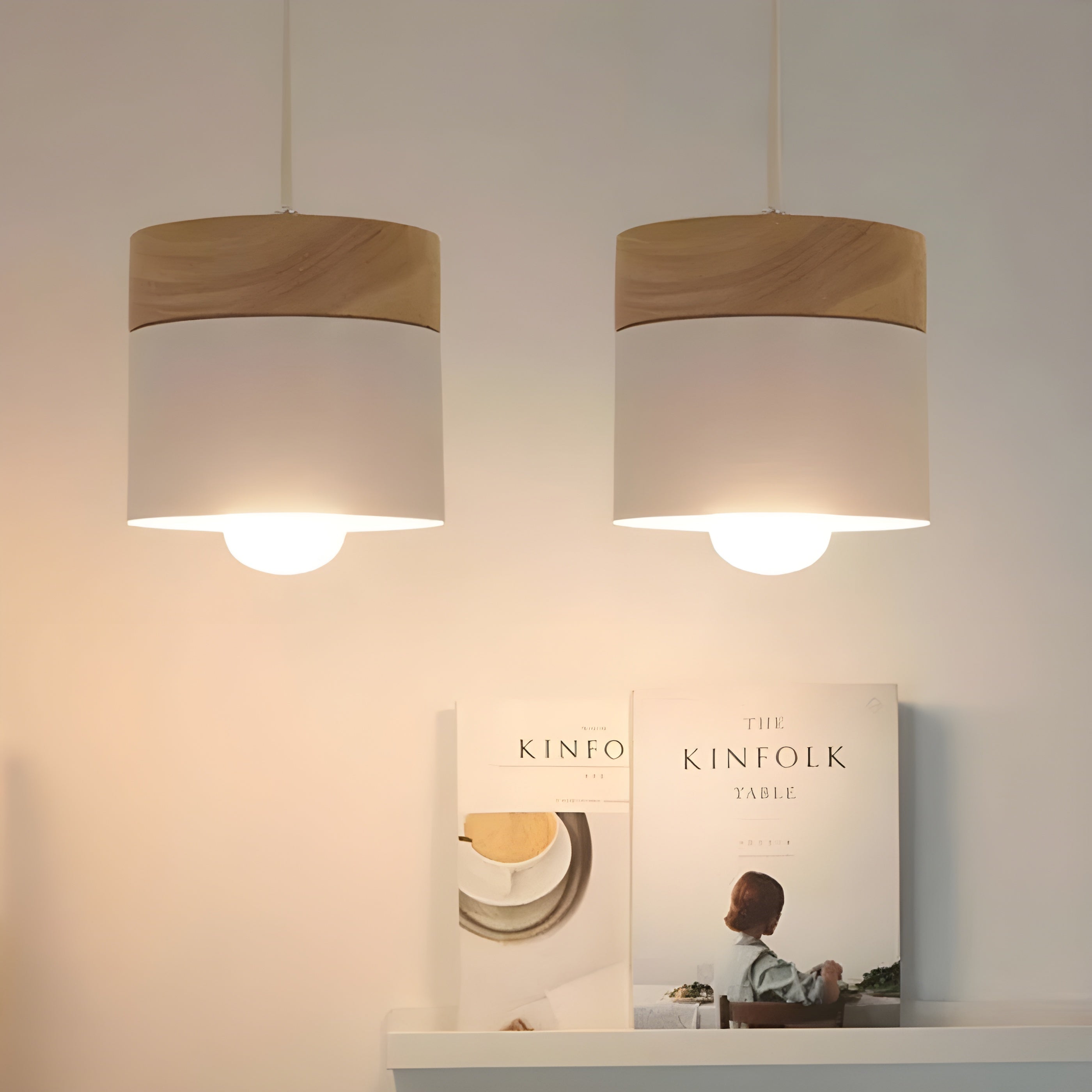 LoftCharm Light - Nordisk trähänglampa