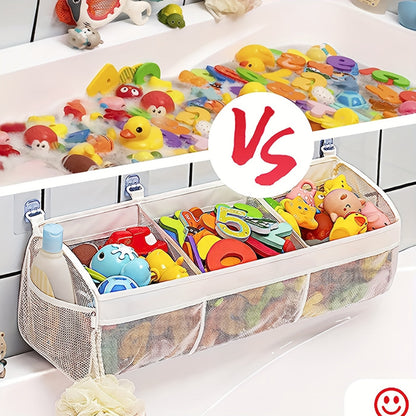 Mesh Badleksaksorganisatör - Perfekt för Ordning