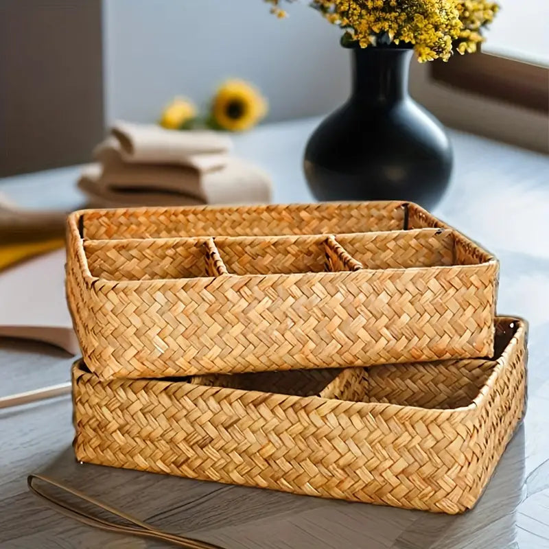 Emly Rattan Organizer Korg