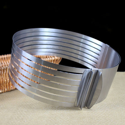 Carvallo - Justerbar rostfritt stål kakformare