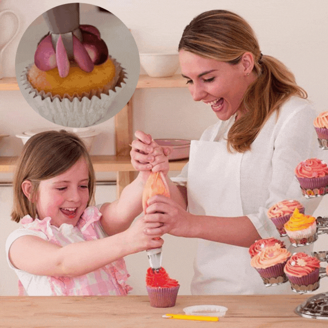 Carvallo - Munstycken för tårtdekorationer