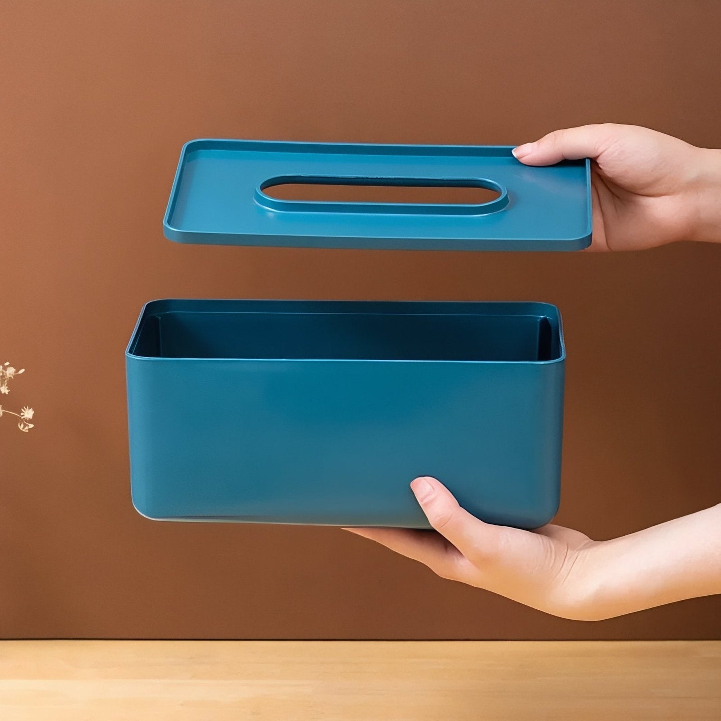 Carvallo - Modern rektangulär pappersnästukslåda för en stilfull touch i ditt hem