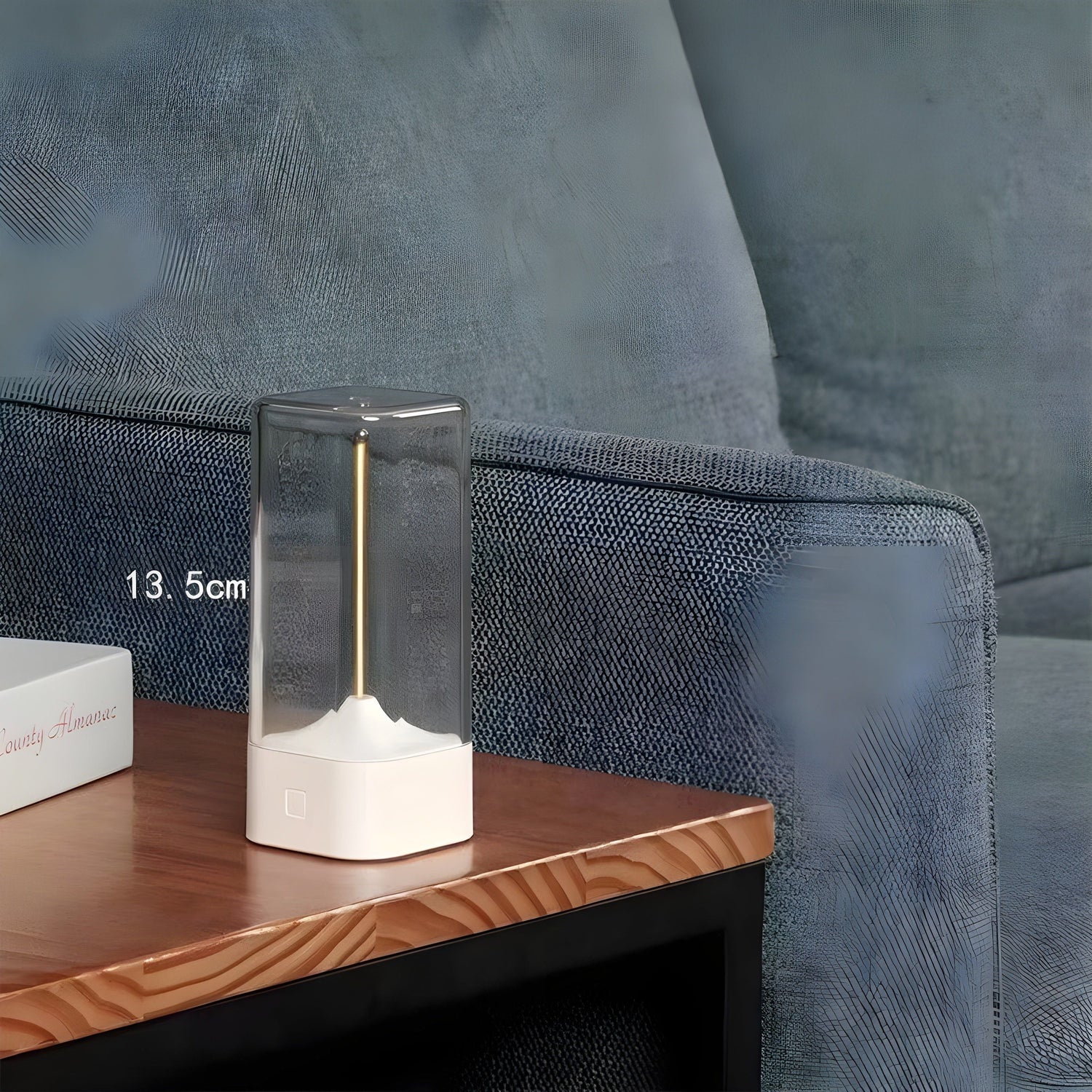 QuantumAura Lampa - Avslappnad USB-laddning Magnetisk Bordslampa