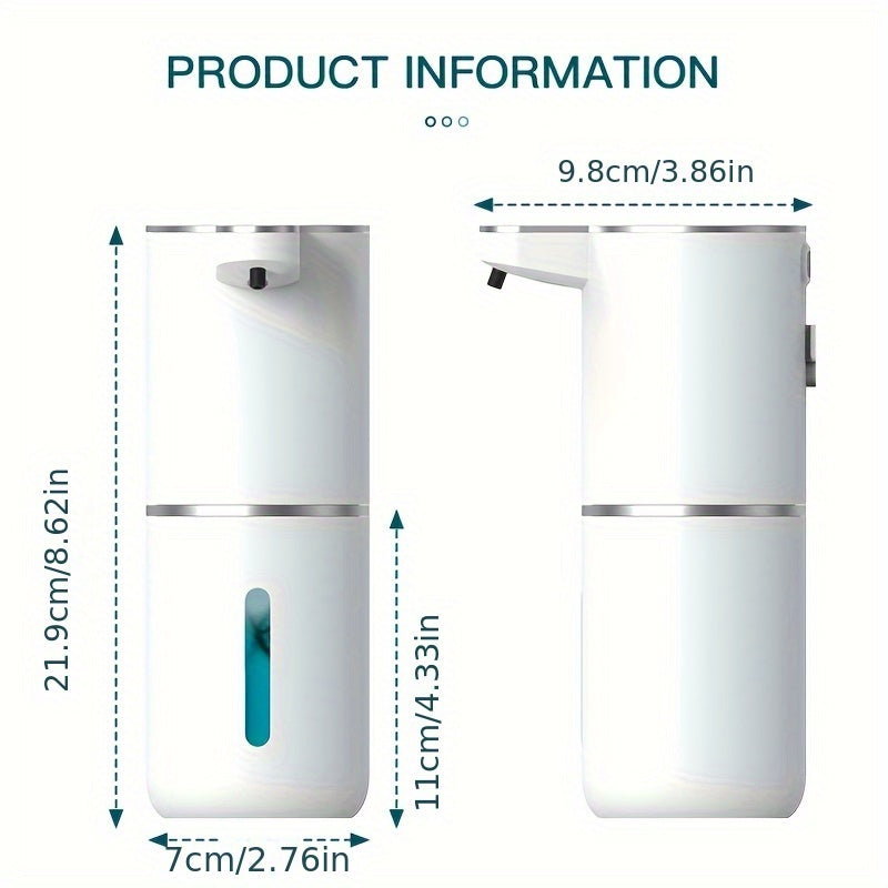 Automatisk Tvålbehållare – Hygienisk och Bekväm för Badrum och Kök