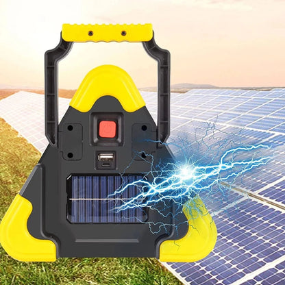 LED Nödbelysning Triangel Solsäkerhetslampa