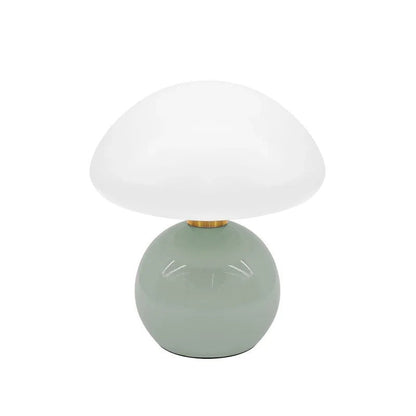 LumiGlass - Modern LED Bordslampa med Glasskärm | Dimbar &amp; Energibesparande