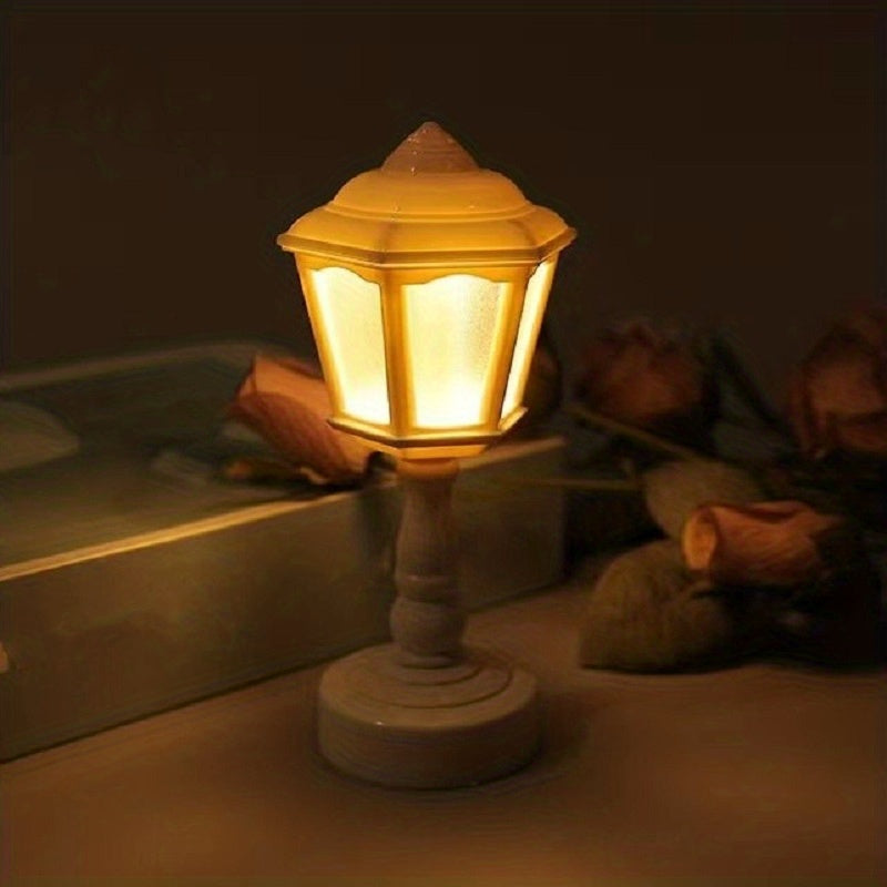 LumiDeco - Retro LED Mini Bordslampa Heminredning Nattlampa