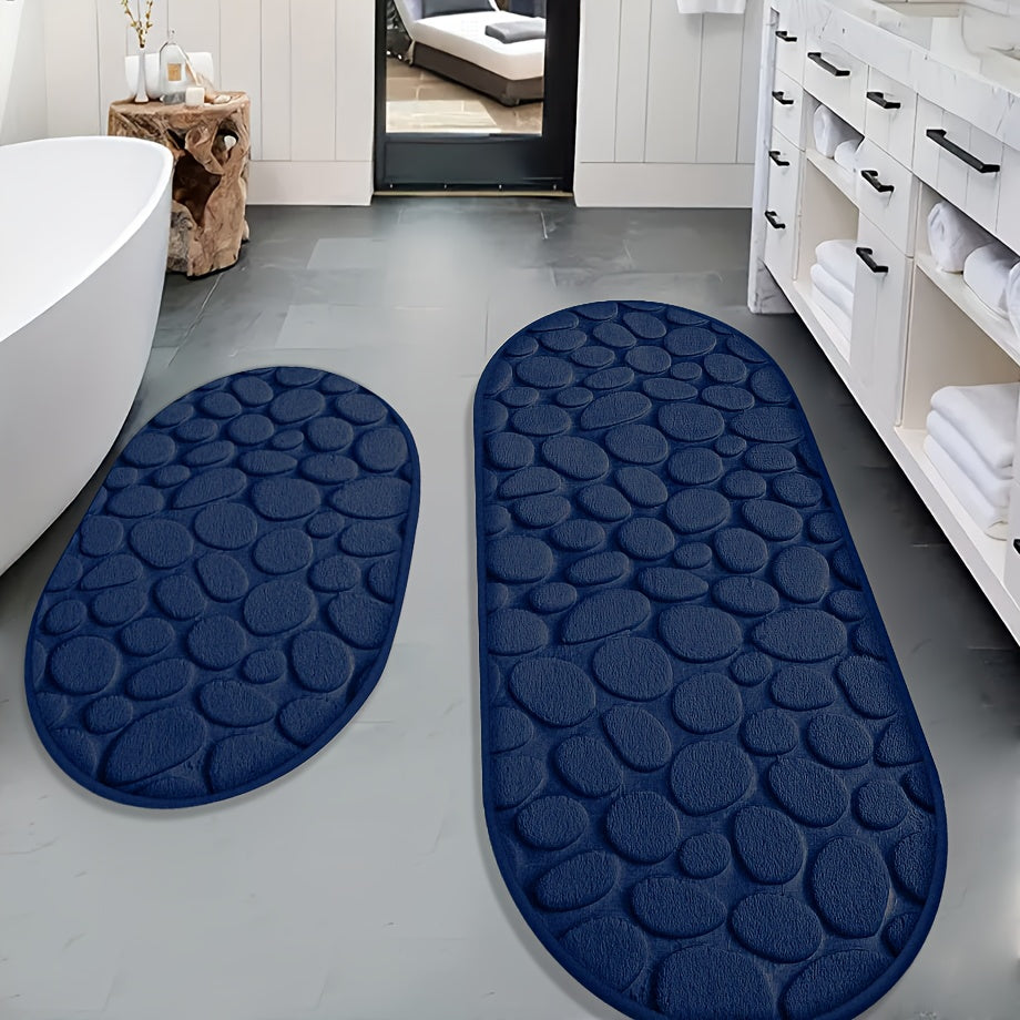 Anti-slip Badmatta Set - För Säkerhet och Komfort