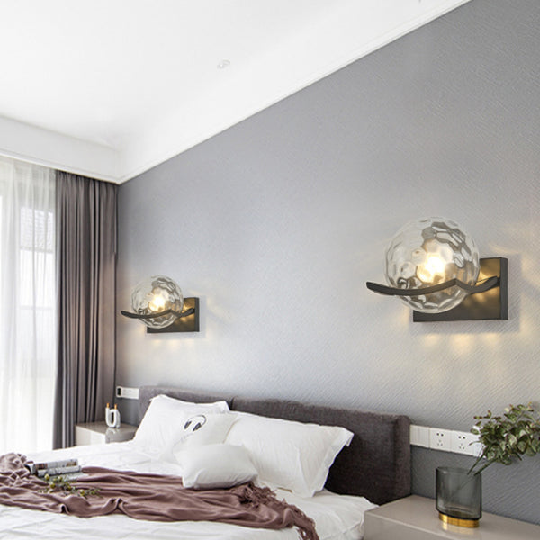 GlassGlow – Modern LED Vägglampa med Glasdesign