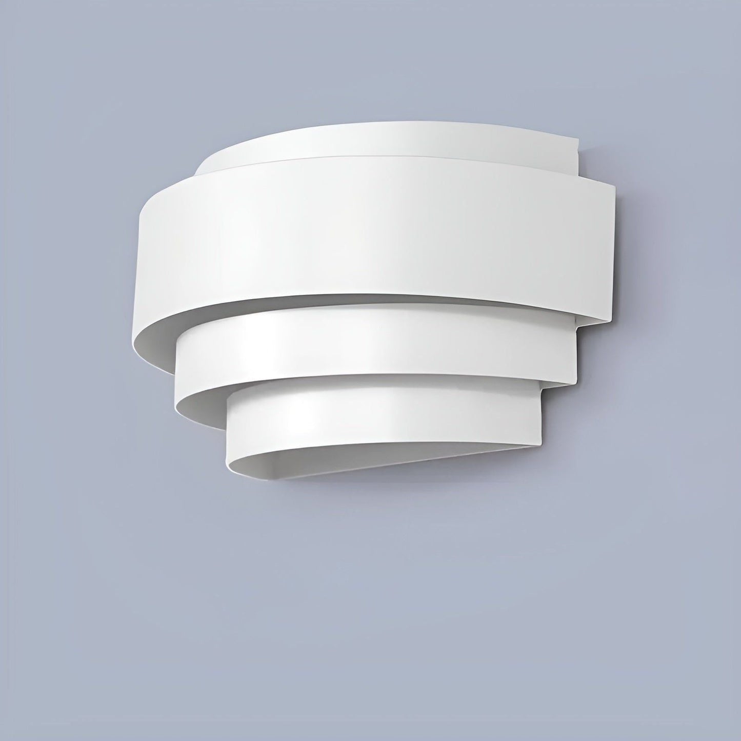 CrescentWave Light - Modern Halvmåne Metall Vägglampa